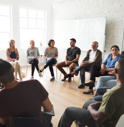 Arrowsmith Community Justice Society group meeting